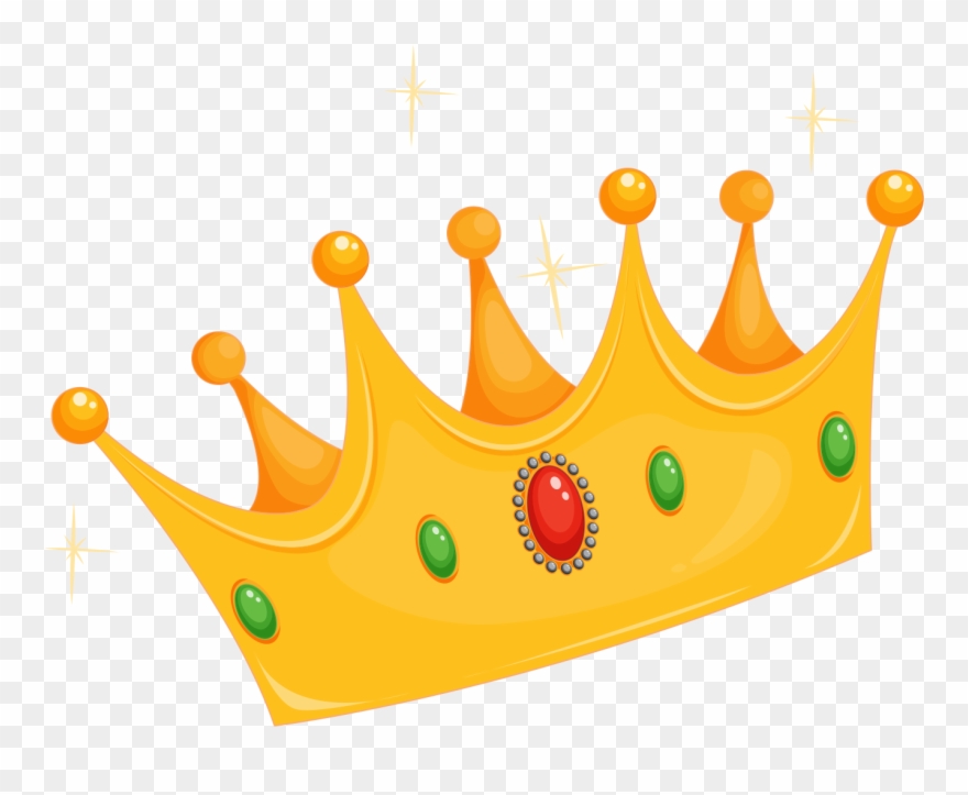 Crown Of Queen Elizabeth The Queen Mother Cartoon Clip - Pbpbox Photo Booth Props For Birthday - 56 Count - Png Download