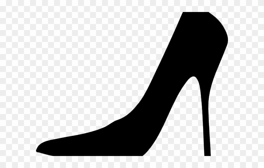 Women Shoes Clipart One Shoe - Shoes Silhouette - Png Download