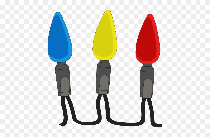 Christmas Lights Graphics - Christmas Light Bulb Gif Clipart