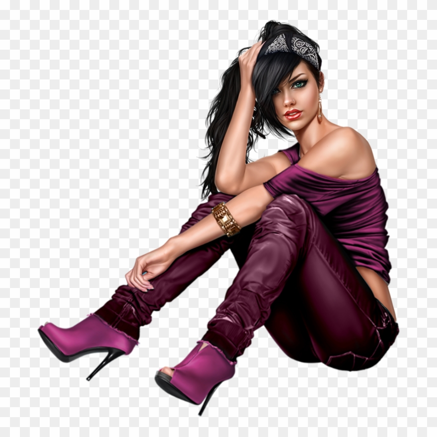 Tubes 3d Artist Verymany - Tubes Femmes Hiver Verymany Clipart