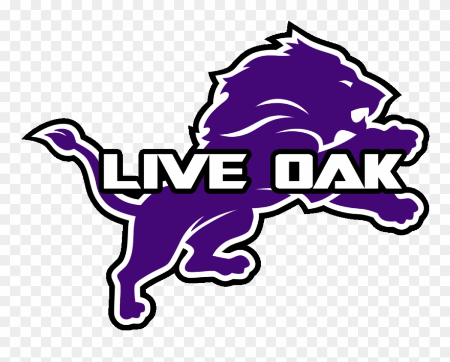 Detroit Lions Black Logo Clipart