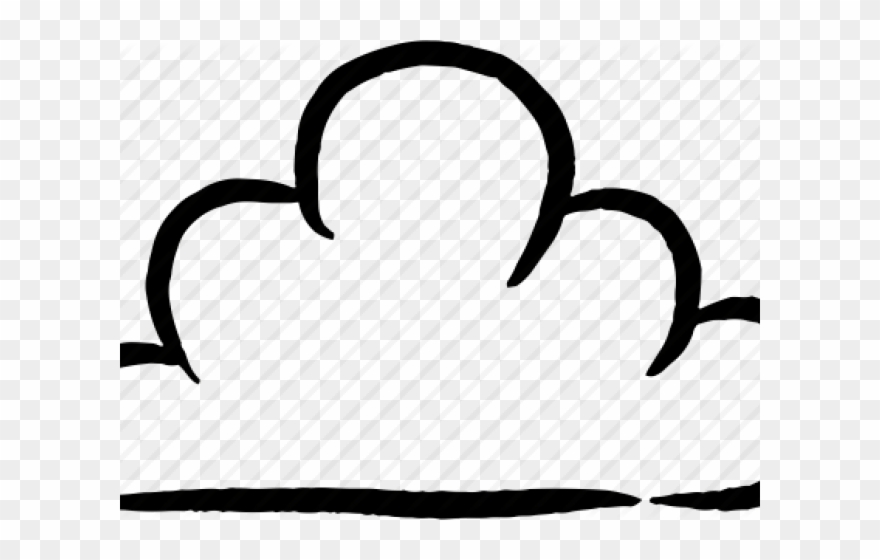 Hand Drawn Doodle Cloud Png Clipart