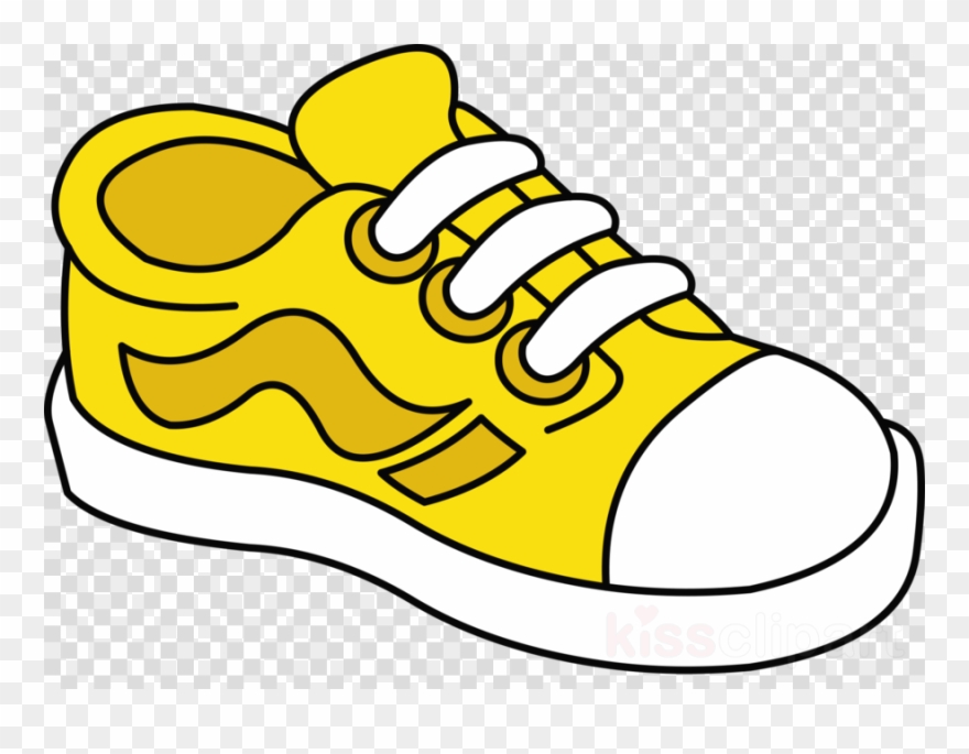 Download Shoe Clipart Sneakers Shoe Clip Art Yellow - Shoe Clip Art - Png Download