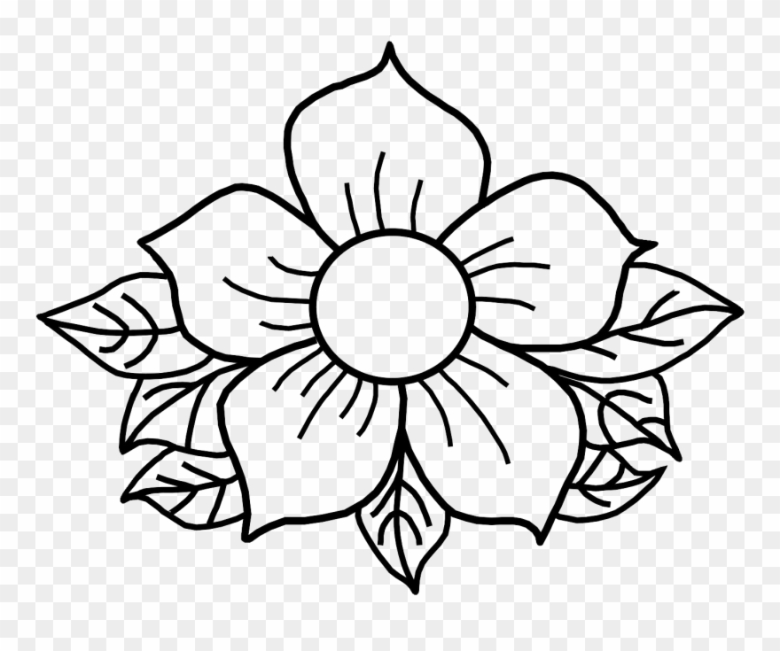 Newdogwood - Line Art Clipart