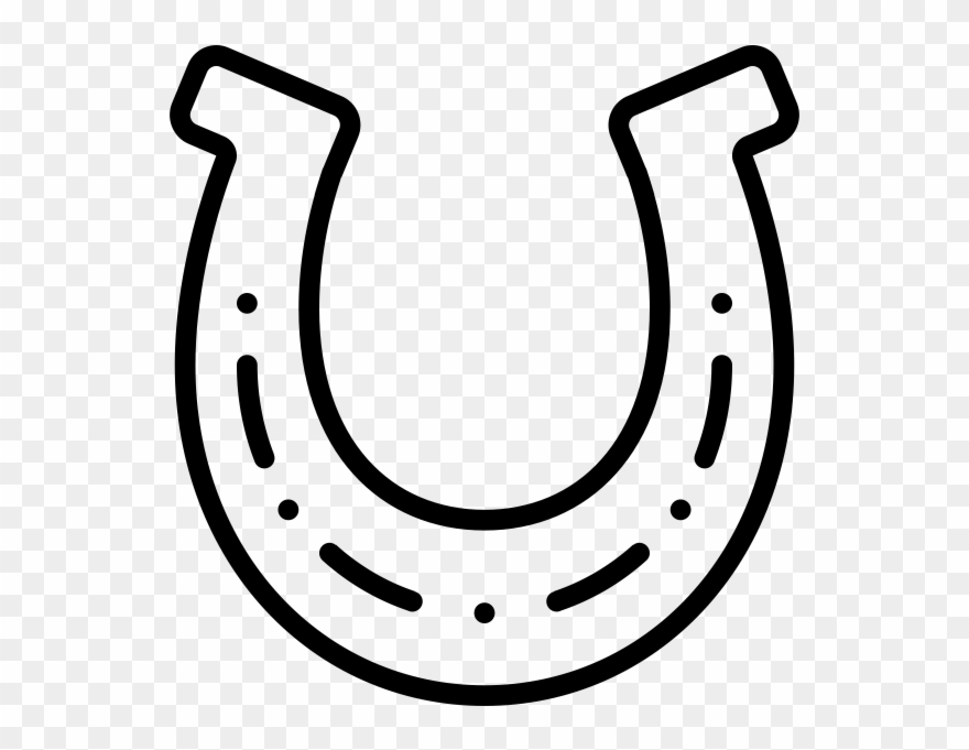 Horseshoe Rubber Stamp - Rubber Stamping Clipart