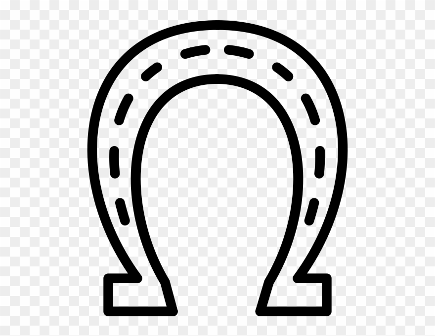 Horse Shoe Rubber Stamp - Rubber Stamping Clipart
