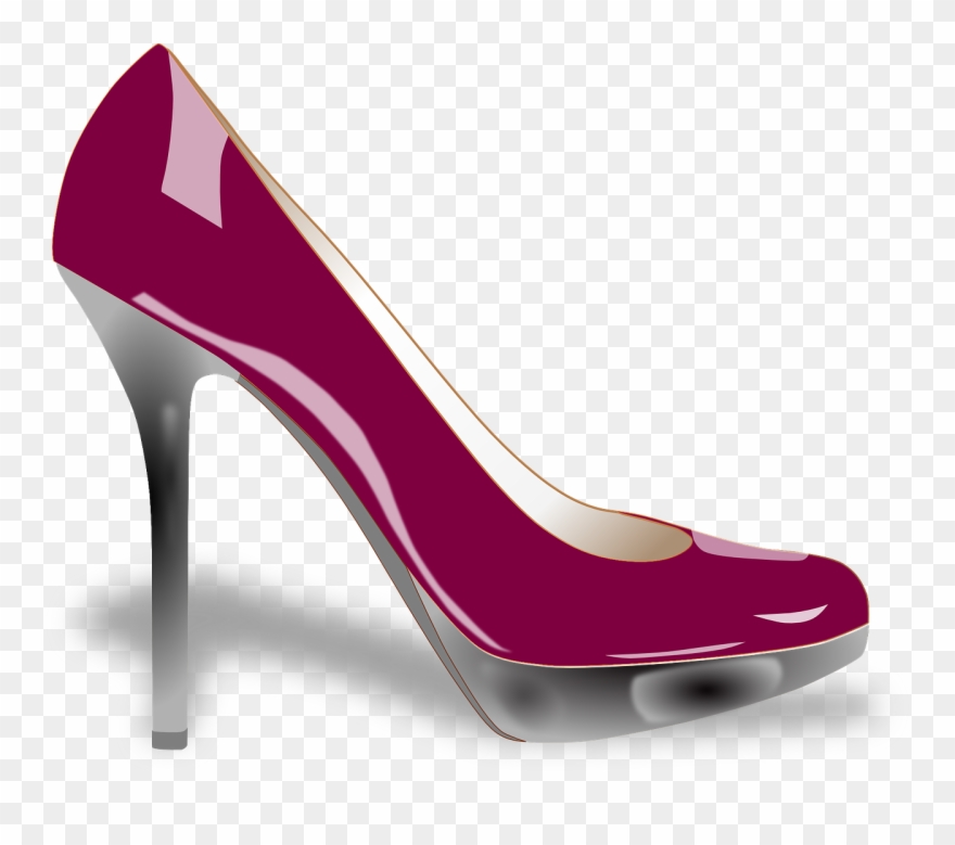 Download - Women Shoes With Transparent Background Clipart