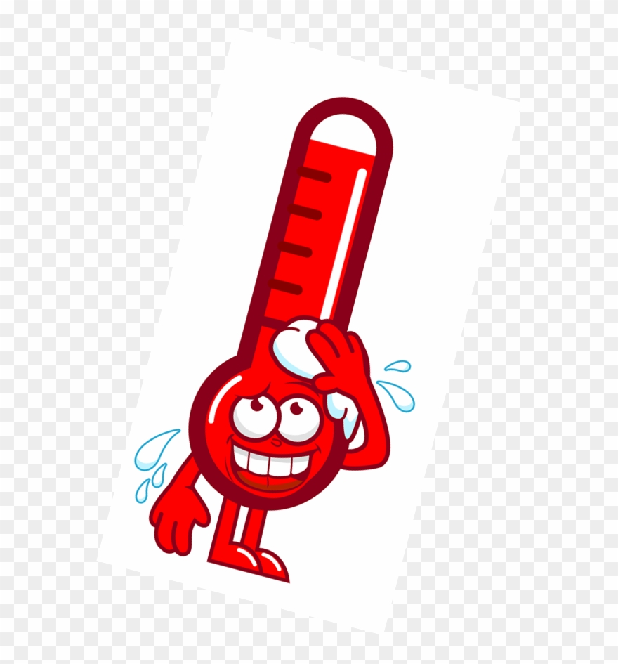 Tilted Hot Garage Door - Neufu Mécanique Contrôleur De Température Thermostat Clipart