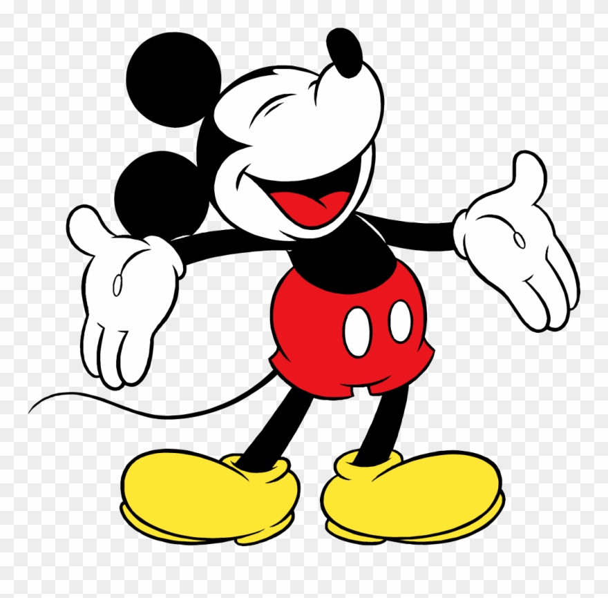 Mickey Mouse Clipart 1 - Mickey Mouse Classic Clipart - Png Download