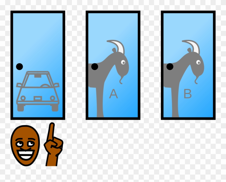 モンティ ホール 問題 絵 Clipart