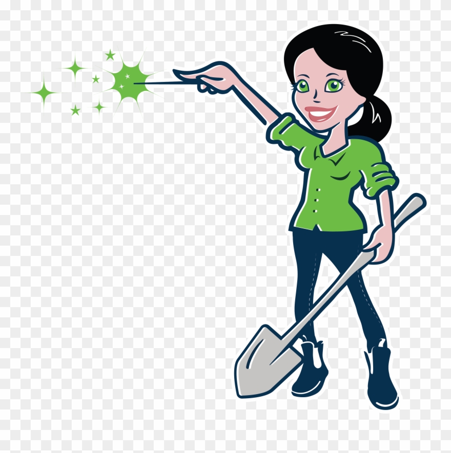 Mini Garden Makeovers Kid - Clip Art - Png Download