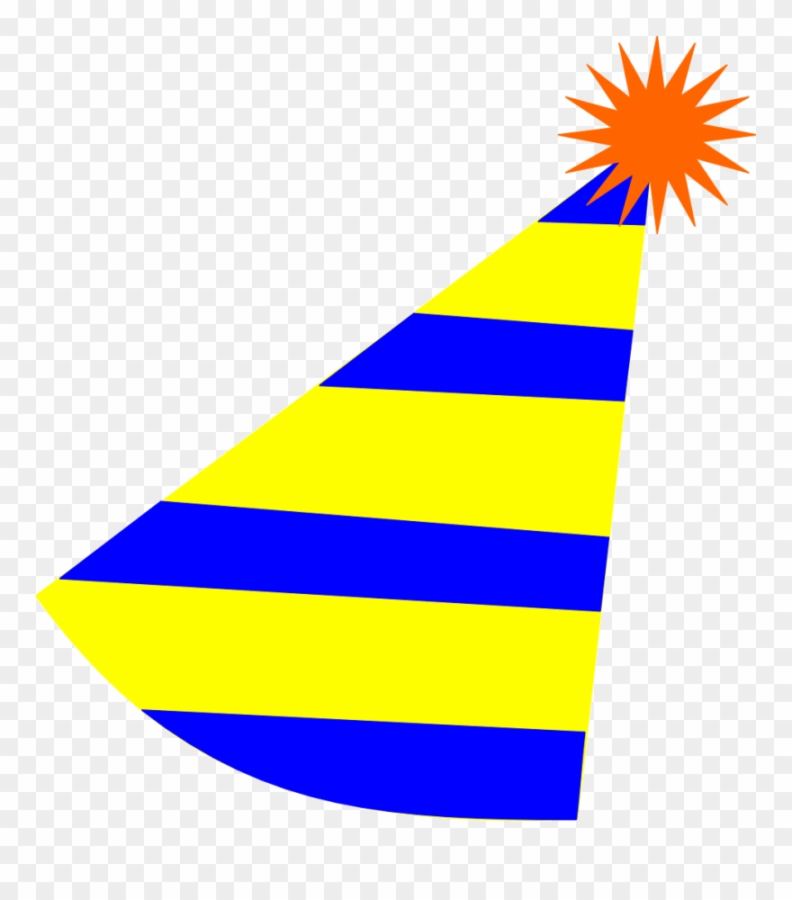 Birthday Hat Party Hat Clipart Transparent Background - Party Hat Clip Art Transparent Background - Png Download