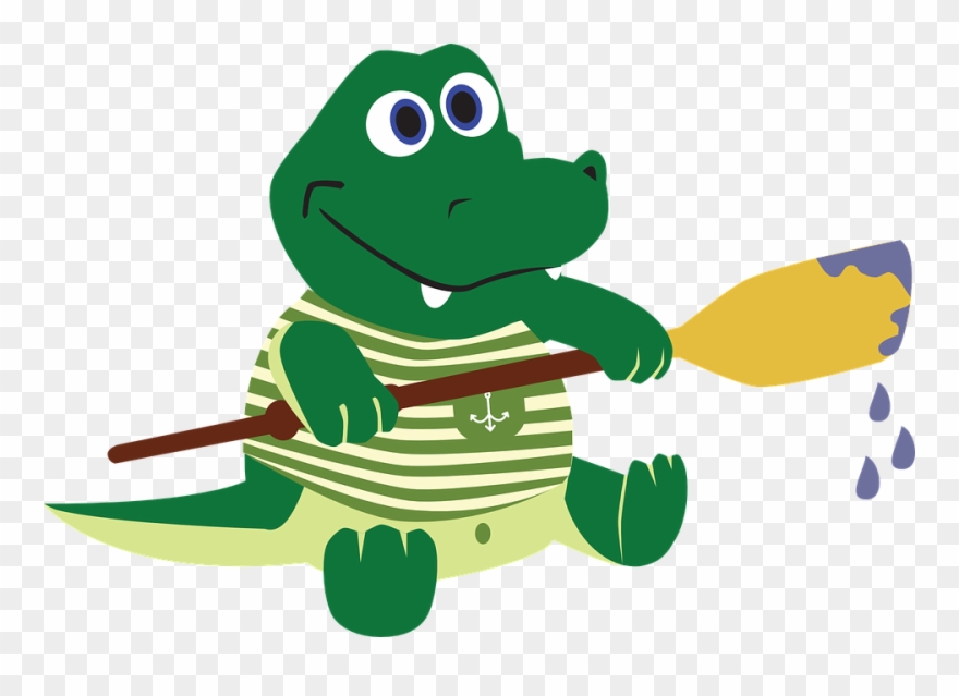 Patriotic Golf Cliparts 11, Buy Clip Art - Alligator Sailor - Png Download