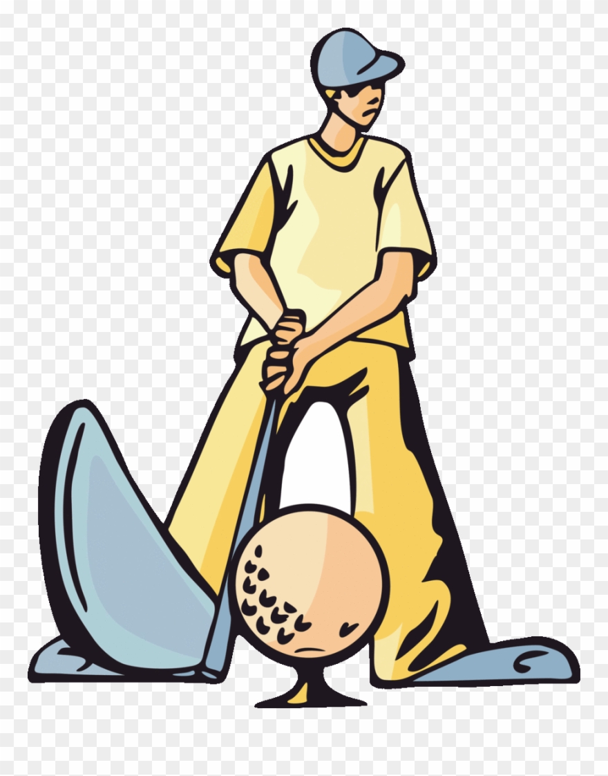 Golf Clip Art Cartoon Free Clipart Images Wikiclipartrhwikiclipart - Golf Players Clip Art - Png Download