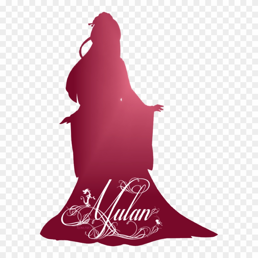 Disney Princess Photo - Disney Princess Silhouette Mulan Clipart