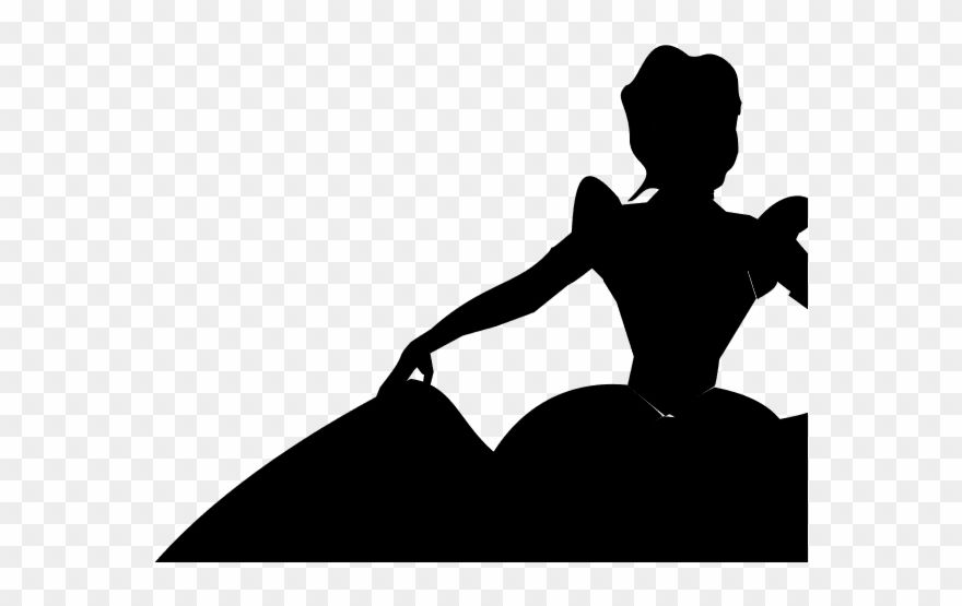Shadows Clipart Disney Princess - Princess Silhouette Free - Png Download
