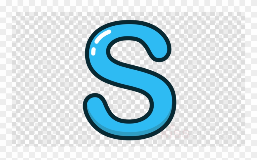 Letter S Png Blue Clipart Letter Computer Icons - Clip Art Transparent Png