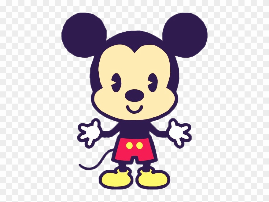 Disney Cuties Png - Cute Minnie Mouse Drawing Clipart