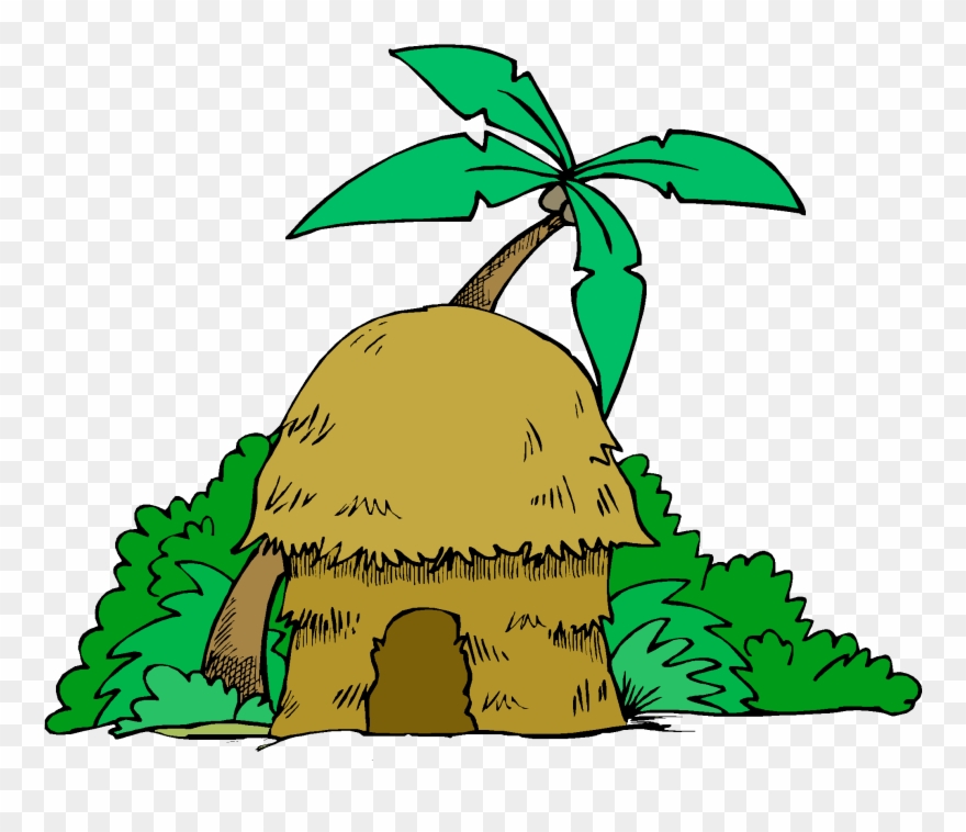 Showing Post & Media For Jungle House Cartoon - House Cartoon In The Jungle Clipart