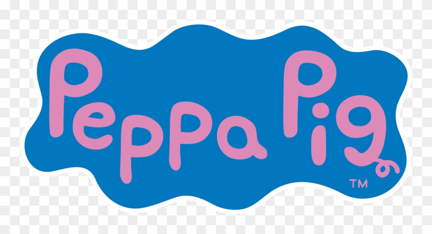Peppa Pig Books Available In Cziplee - Peppa Pig Logo Clipart
