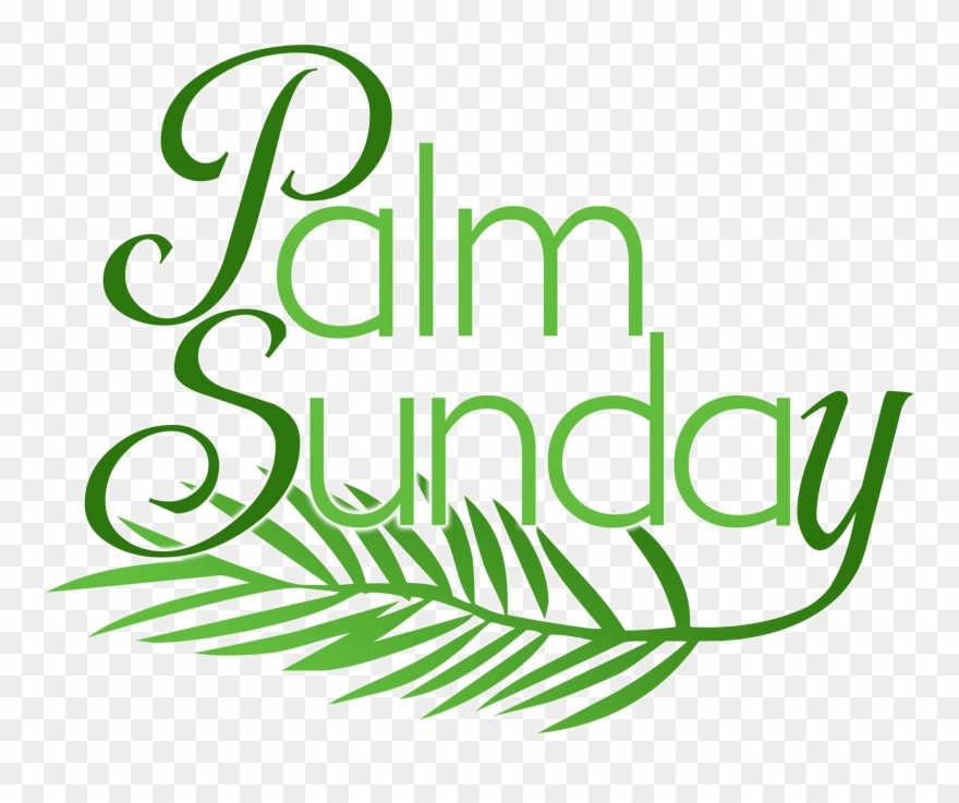 Images Palm Sunday Clipart Library 1950 - Happy Palm Sunday 2018 - Png Download