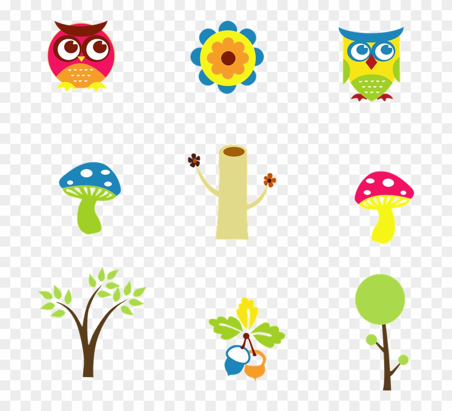 Weather Owl Cliparts 18, Buy Clip Art - Cute Cartoon Owl - Png Download