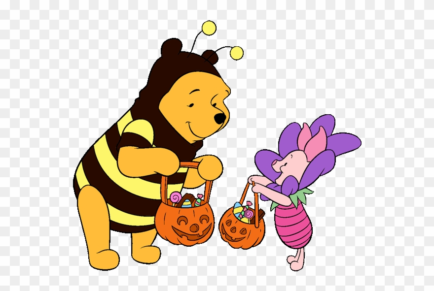 Halloween Clipart Clipart Panda Free Clipart Images - Pooh And Piglet Halloween - Png Download