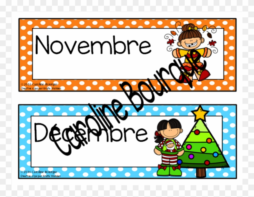 Année Affiche Mois De - Month Clipart