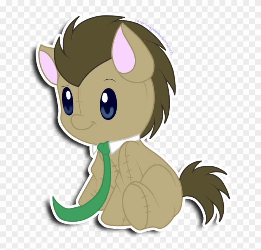 Doctor Whooves - Drawing Clipart