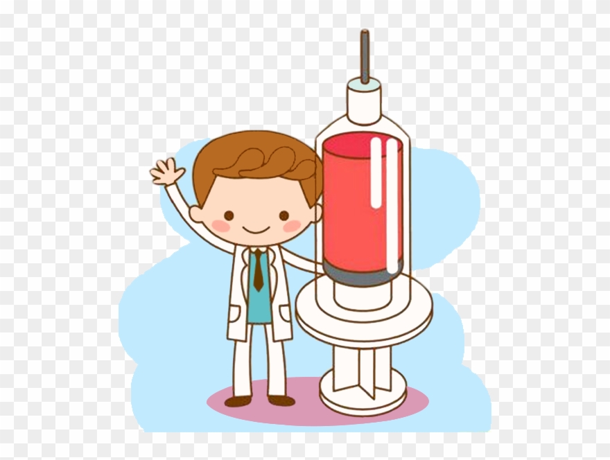Picture Freeuse Library Cartoon Clip Art - Syringe Cartoon - Png Download