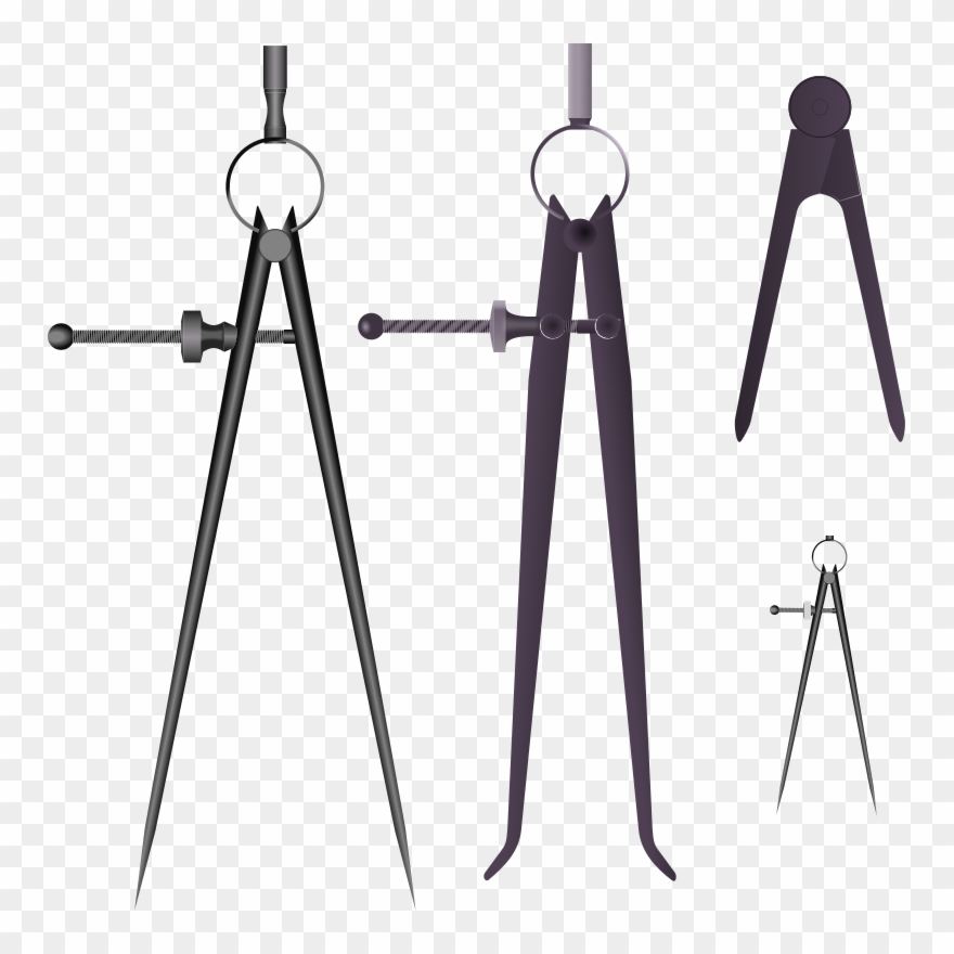 Clip Art Tags - Compass Tool - Png Download