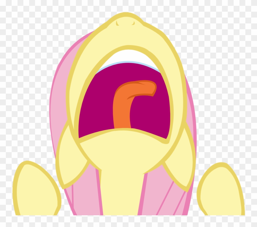 Friendship Clipart Cirlce - Fluttershy Screaming - Png Download
