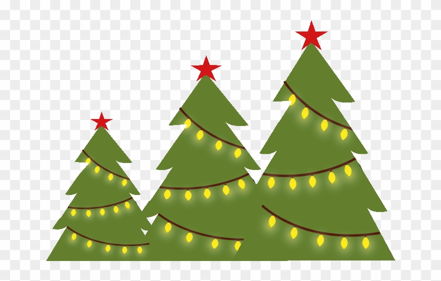 Christmas Trees For Sale - Farmhouse Christmas Tree Clip Art - Png Download
