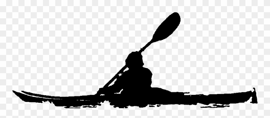 Canoe Clip Art Free - Kayaking Clipart - Png Download