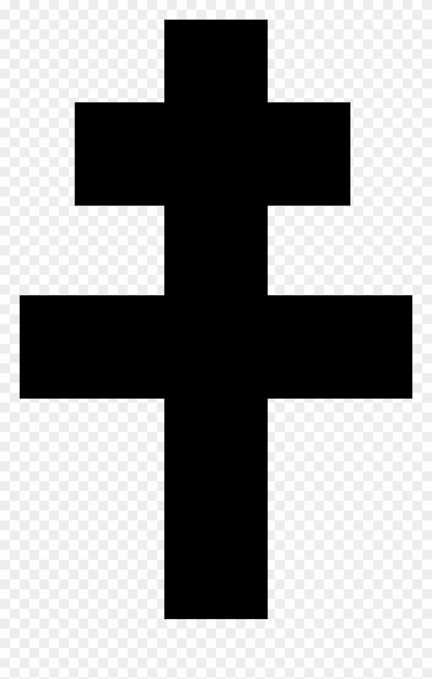 Croix De Lorraine Png - Logo Croix De Lorraine Clipart