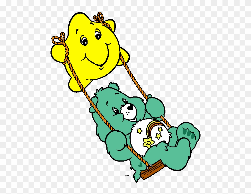Wish Bear - Care Bear Clipart Cartoon - Png Download