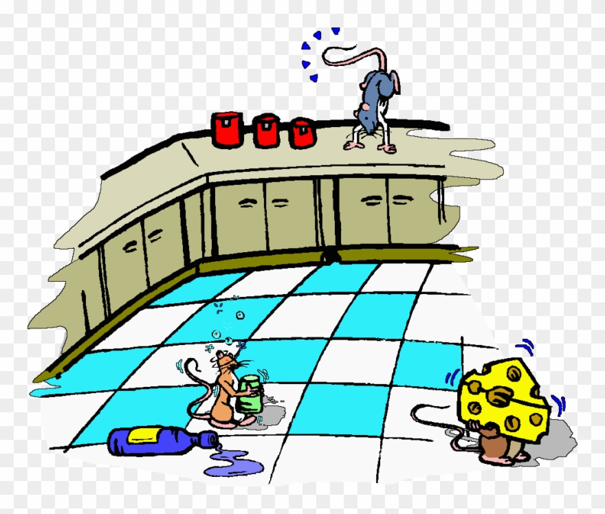 Clipart Woman Kitchen - Kitchen Clip Art - Png Download