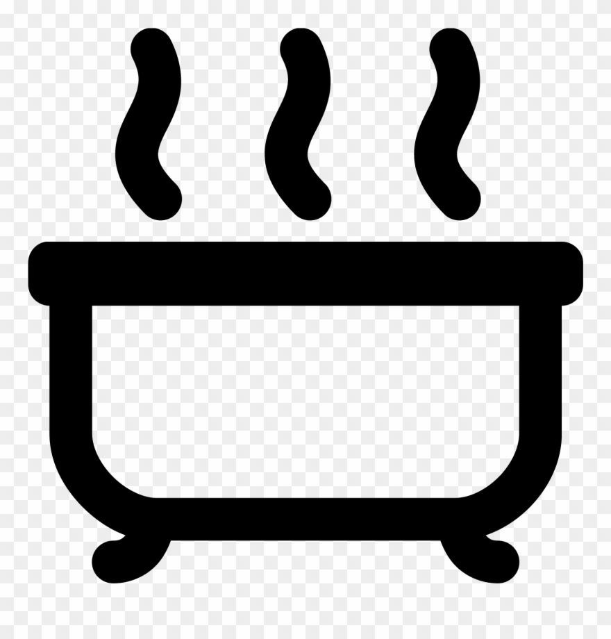 Steam In Bathroom - Spa Clipart