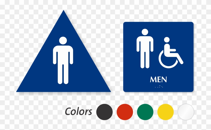 Zoom, Price, Buy - Bathroom Sign Clipart