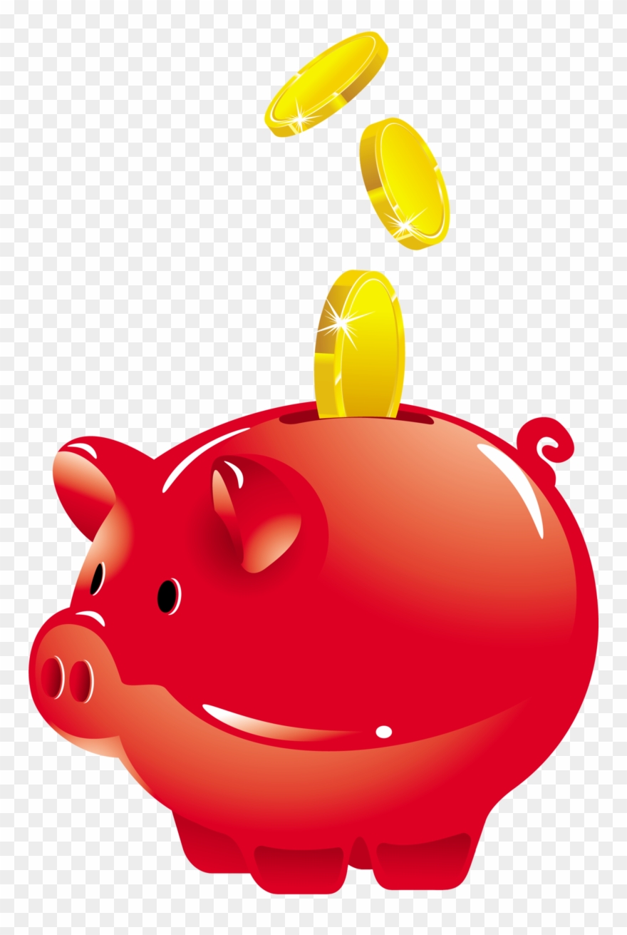 Piggy Bank Png, Download Png Image With Transparent - Red Piggy Bank Transparent Clipart