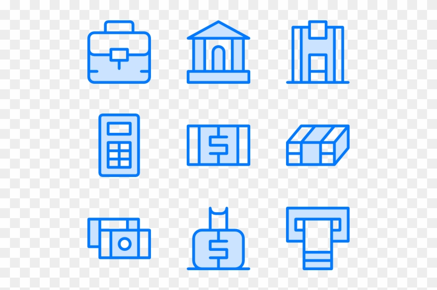Bank - Icon Clipart