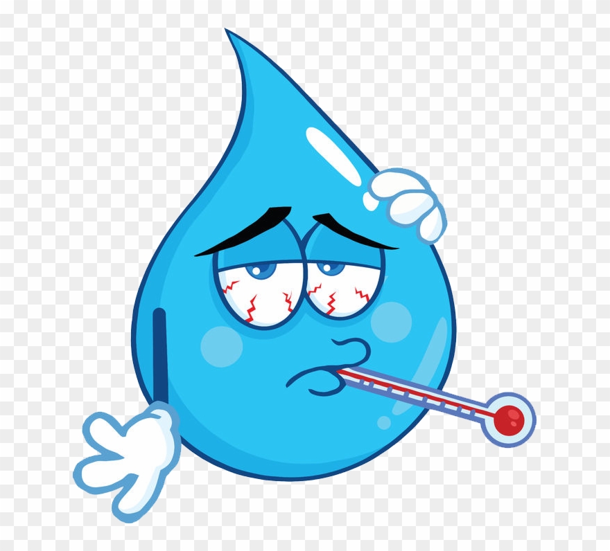 Certified Competent By - Gotas De Agua En Caricatura Clipart