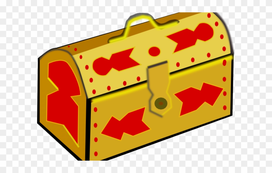 Coin Clipart Treasure Box - Treasure Chest Clip Art - Png Download