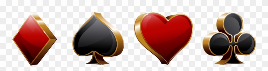 Playing Cards Suits Png Clipart