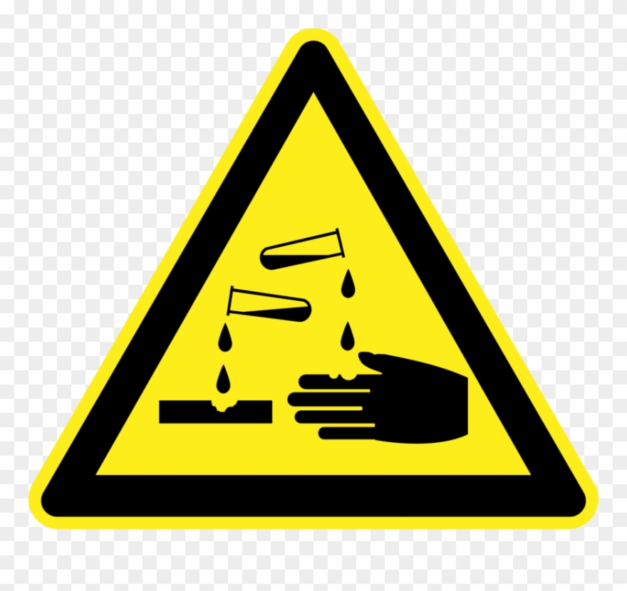Biological Hazard Symbol Warning Sign Free Commercial - Biological Hazard Clipart - Png Download