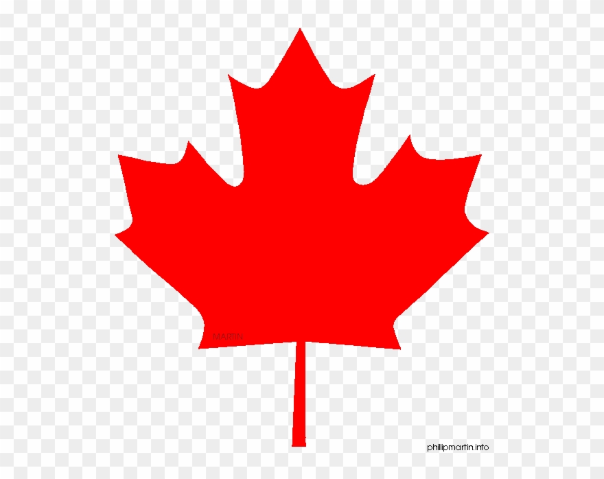 Maple Leaves Clip Art Clipart Panda - Canada Flag - Png Download
