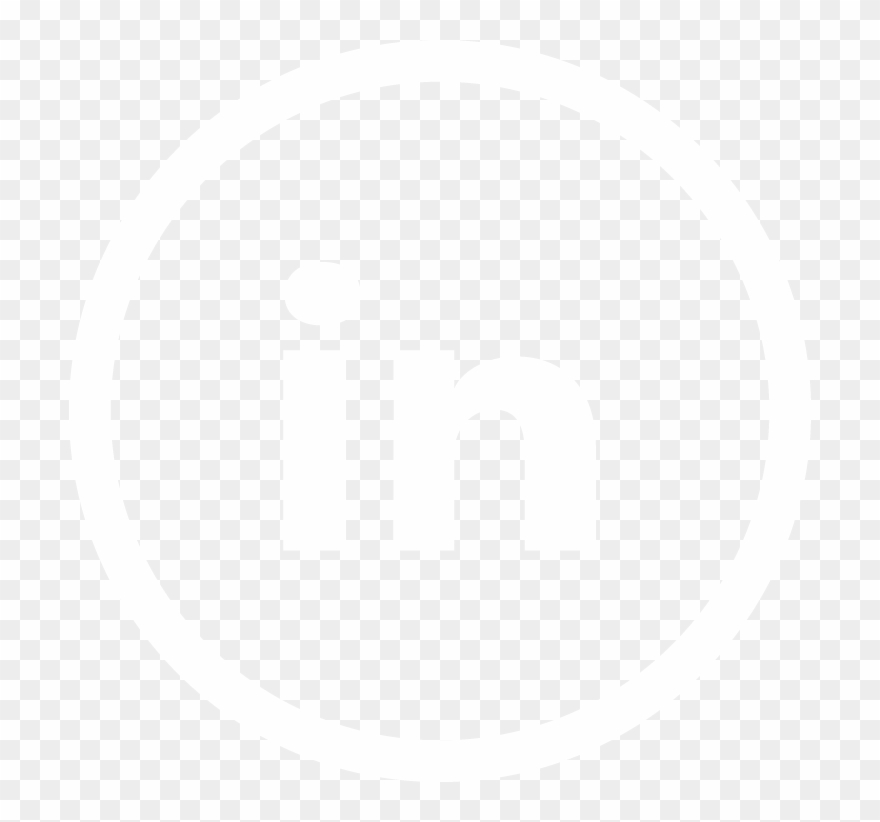 Linkedin Logo And Link To Tpd Page - Linked In Icon White Clipart