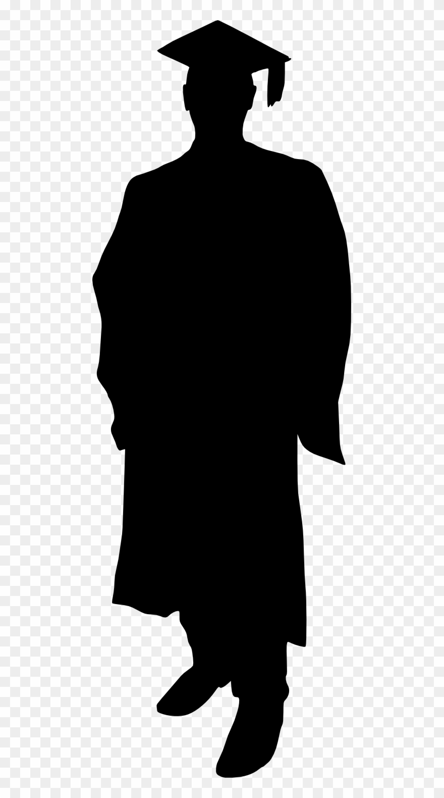 Free Download - Wisuda Siluet Clipart