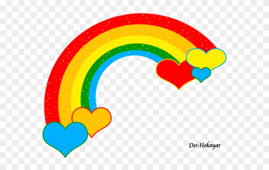 الوان قوس قزح - صورة قوس قزح Clipart