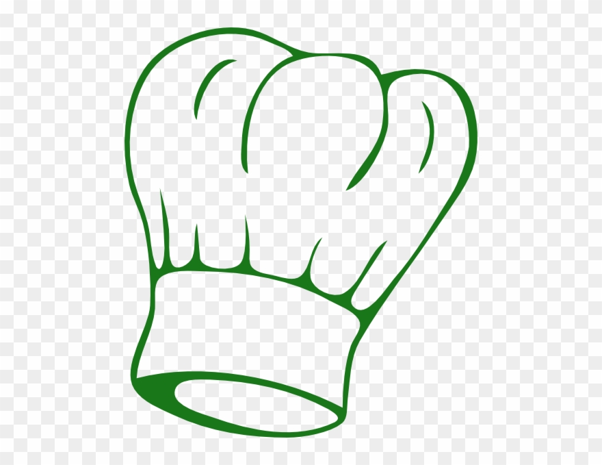 Chef Hat Clipart Green - Png Download